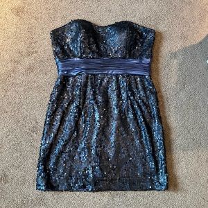 Formal knee length Camille La Vie sequin dress